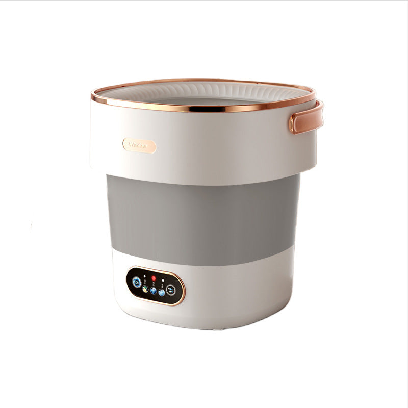 Compact Automatic Washing Machine with Large Capacity