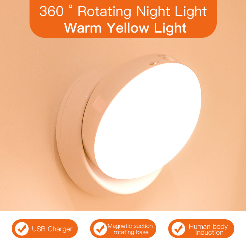 Hands-Free Motion Sensor Light for Dark Spaces
