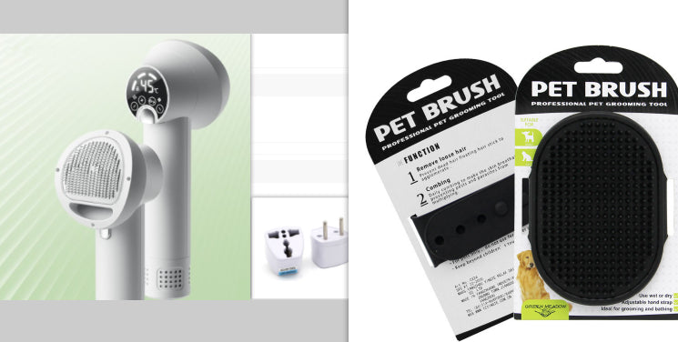 Smart Pet Hair Dryer and Comb for Easy Grooming