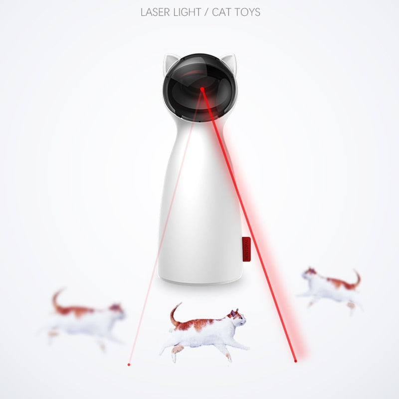 Automatic Cat Laser Toy for Exercise and Play
