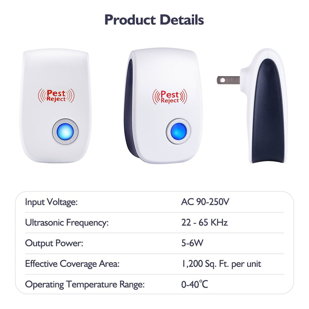 Ultrasonic Pest Device for Family-Friendly Bug Control