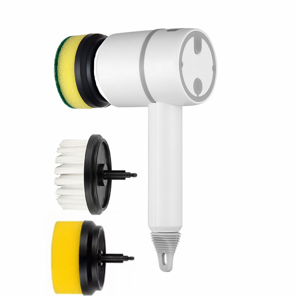 Electric Cleaning Brush for Easy Kitchen and Bathroom Scrubbing