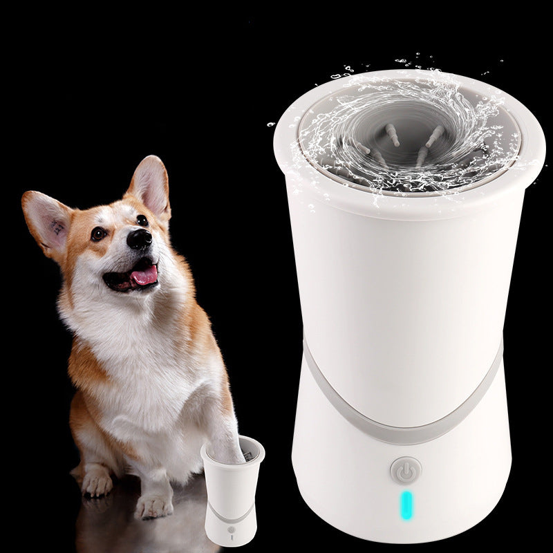 Electric Paw Washer for Clean Floors and Happy Pets