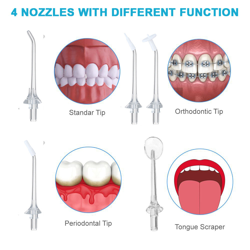 Rechargeable Oral Cleaner for Healthy Gums and Teeth