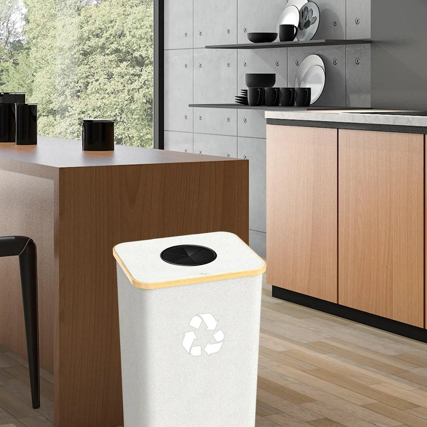 Handy Recycling Bin for Bottles, Cans, and More