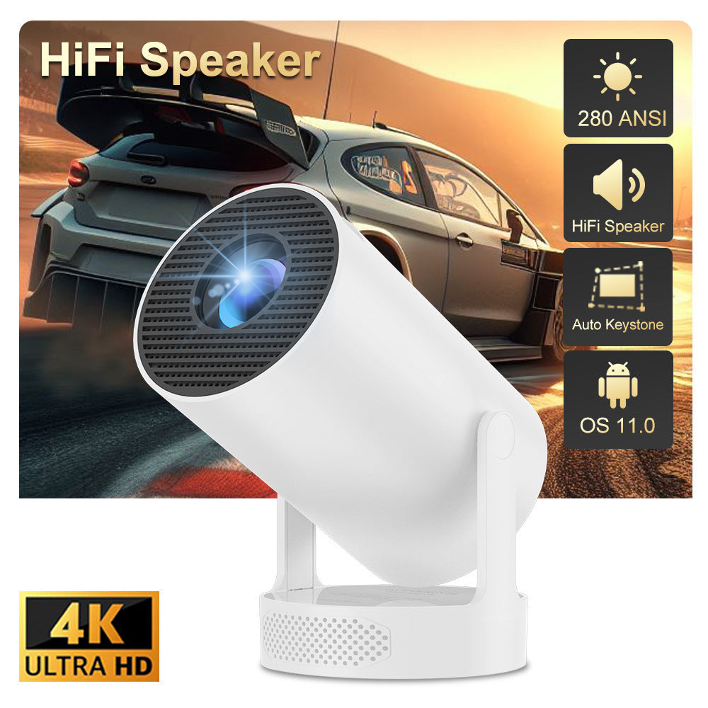 Portable Mini HD Projector for Movies Anywhere