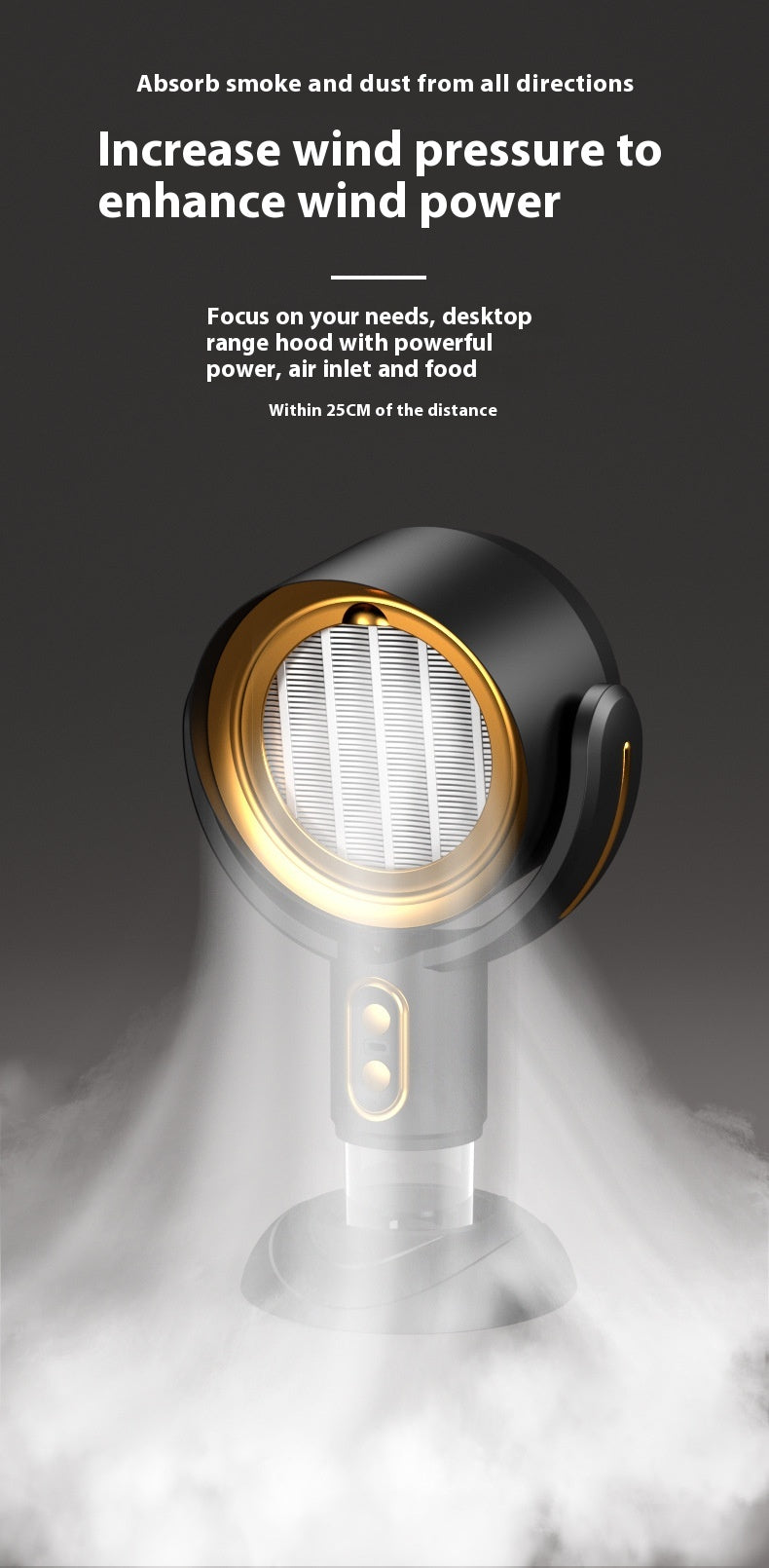 Portable Smoke Eliminator for Cleaner, Fresher Home Air