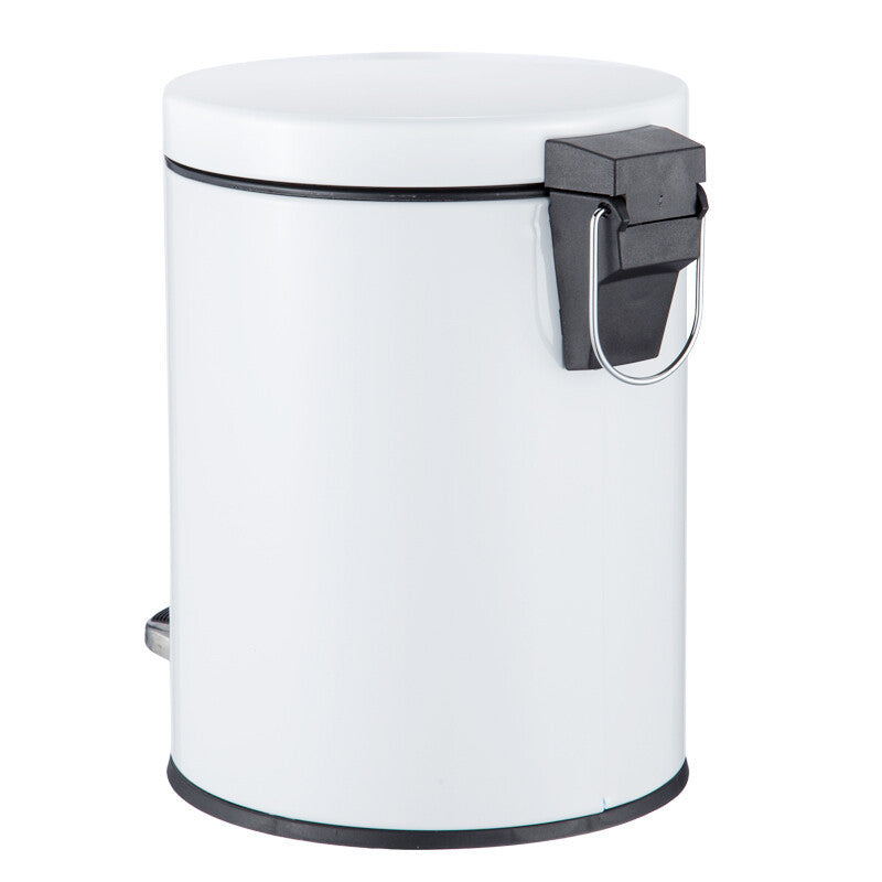 Stainless Steel Foot Pedal Trash Can for Easy Cleanup