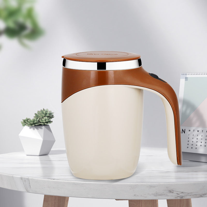 Automatic Mixing Cup for Coffee, Milkshakes, and More