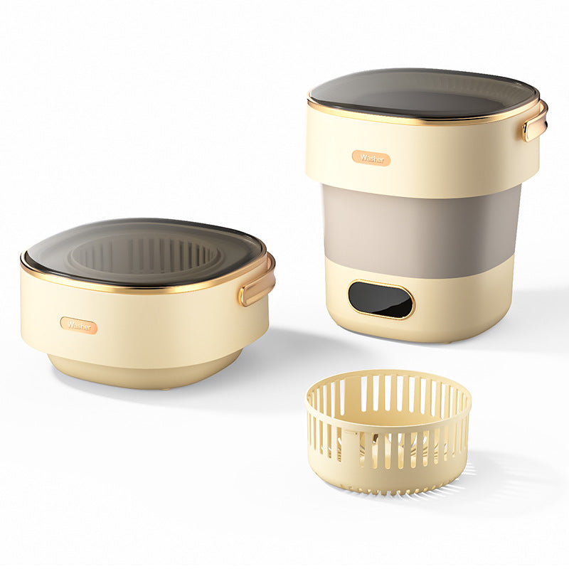 Compact Automatic Washing Machine with Large Capacity