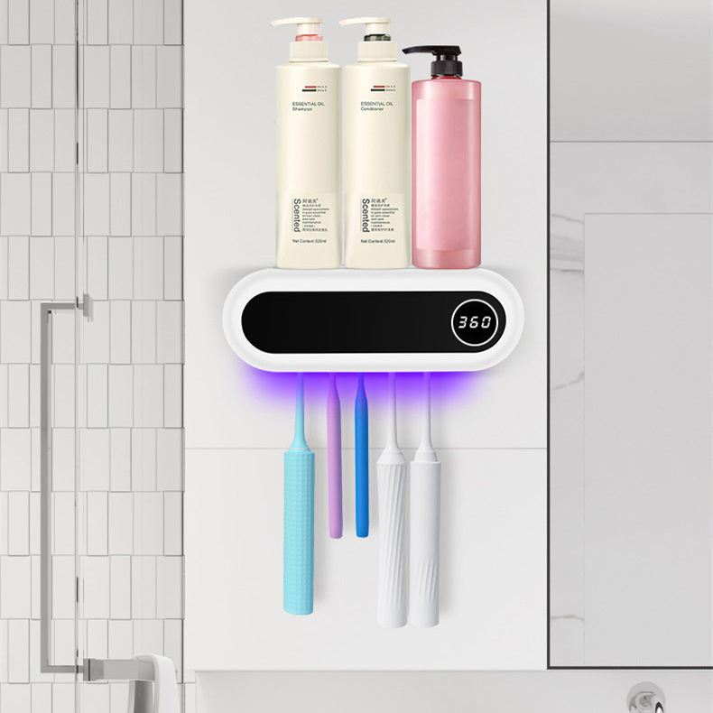 All-In-One Toothbrush Holder with UV Sterilizer