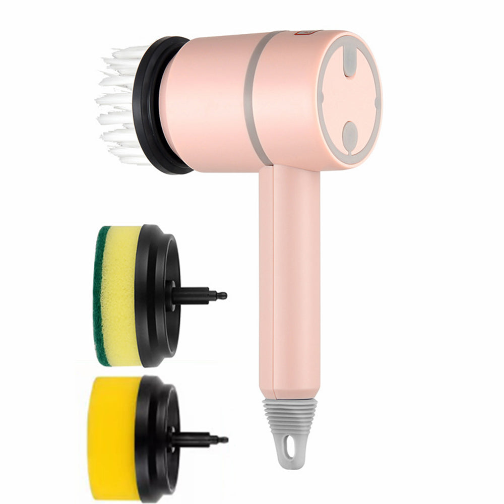 Electric Cleaning Brush for Easy Kitchen and Bathroom Scrubbing