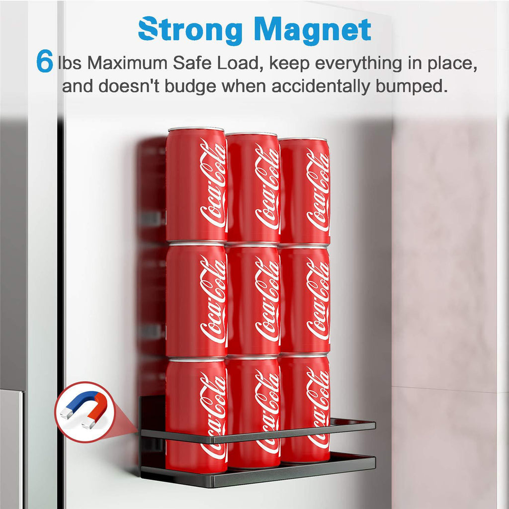 Multi-Functional Magnetic Fridge Storage Shelf