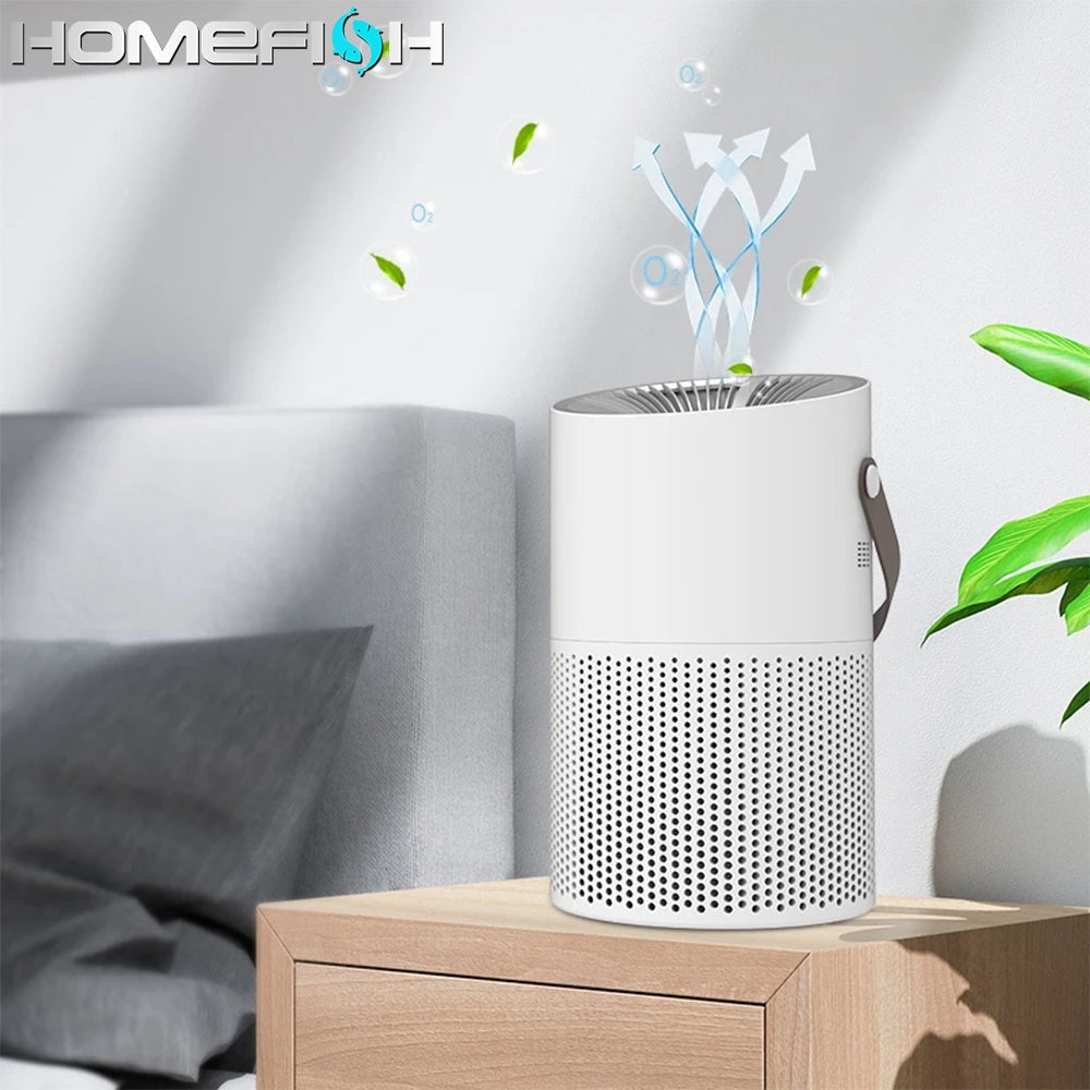 Desktop Air Purifier for Fresh, Clean Home or Car Air