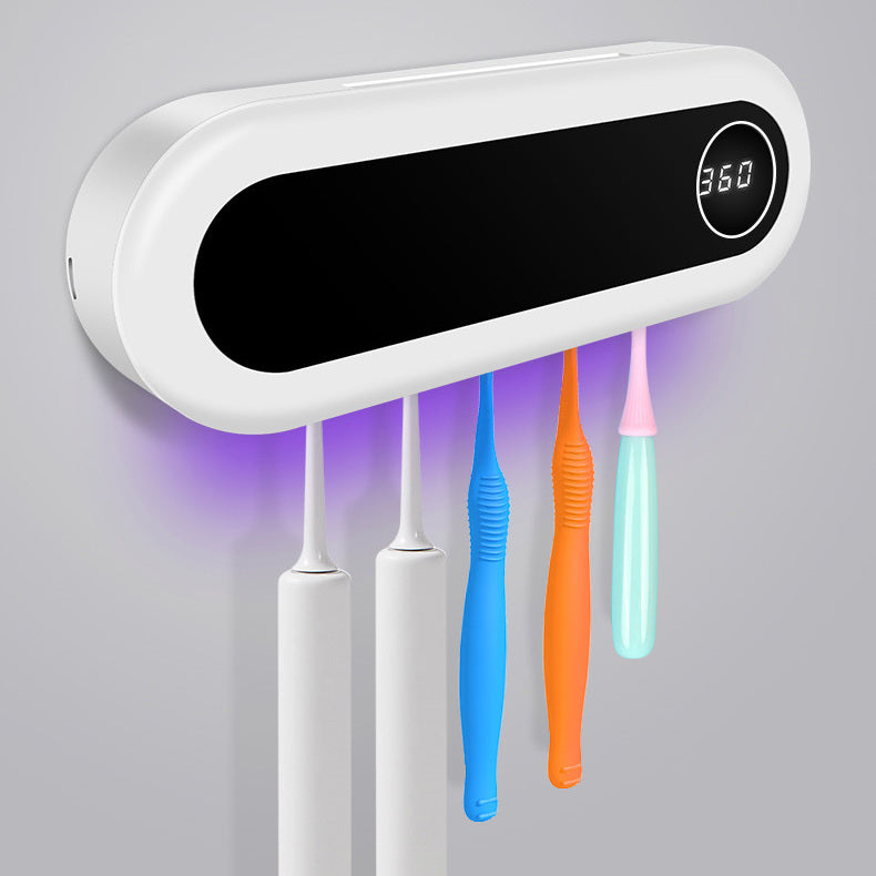 All-In-One Toothbrush Holder with UV Sterilizer
