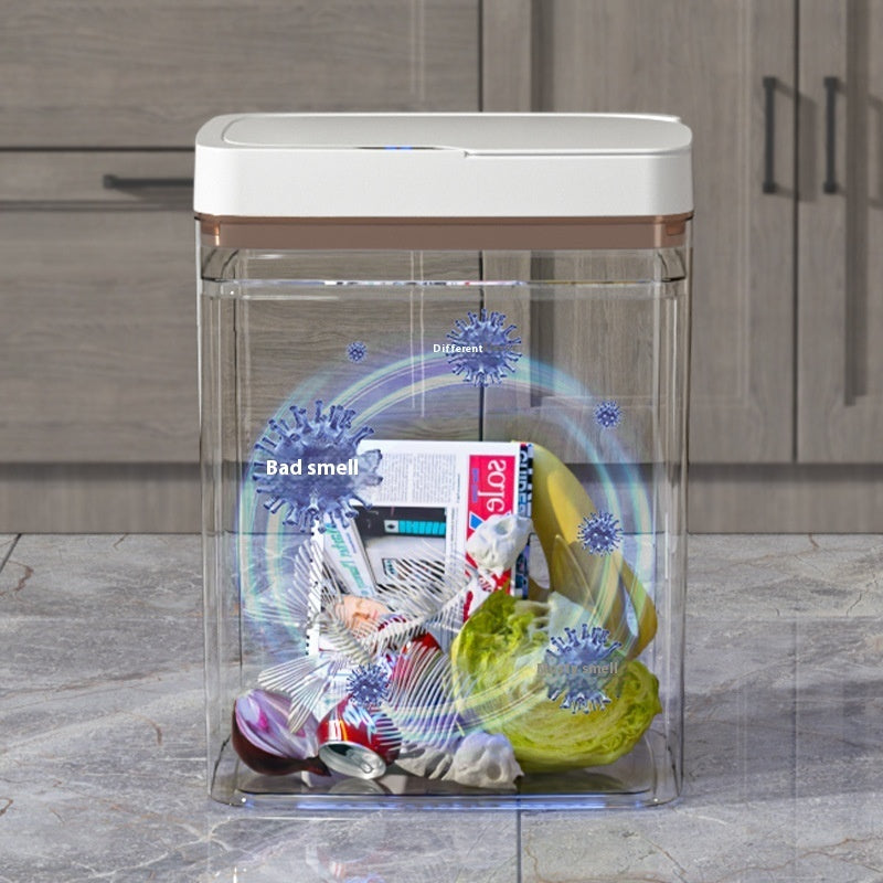 Smart Touchless Trash Can for Easy Home Cleanups