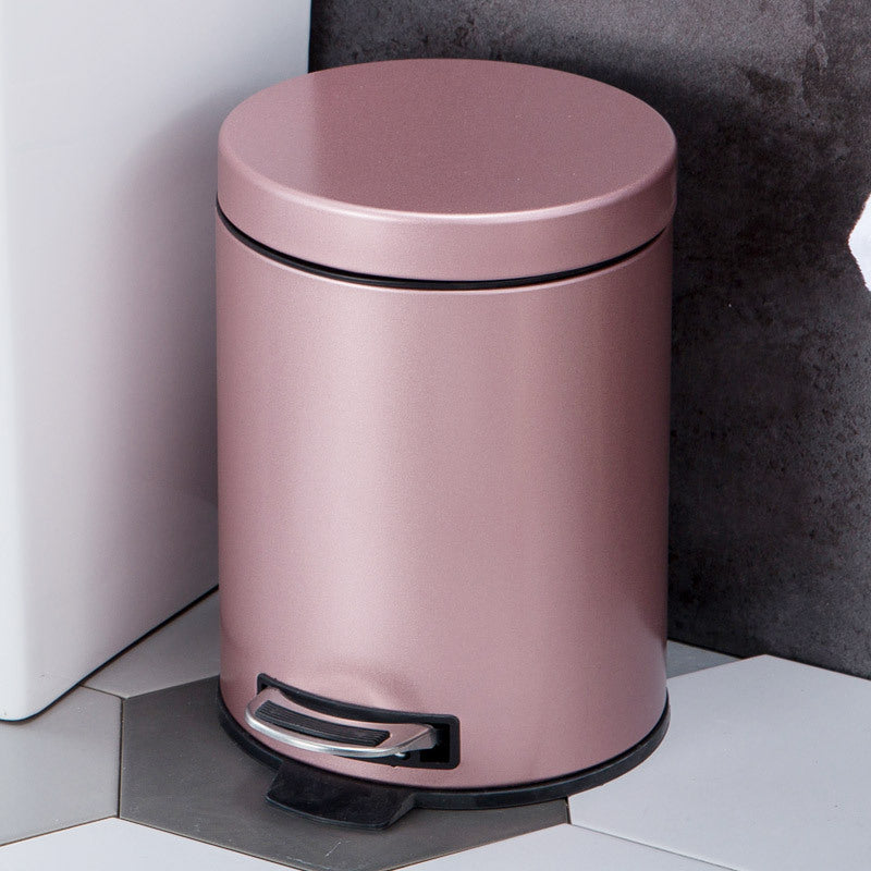 Stainless Steel Foot Pedal Trash Can for Easy Cleanup
