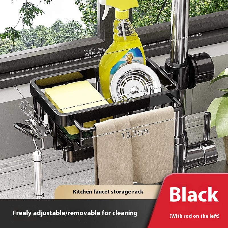 Kitchen Sink Storage Basket for Clean, Clutter-Free Counters