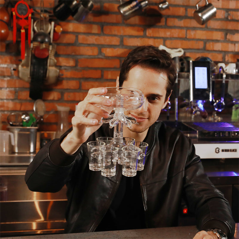 Easy-Pour Shot Dispenser for Parties and Gatherings