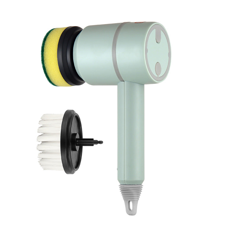 Electric Cleaning Brush for Easy Kitchen and Bathroom Scrubbing