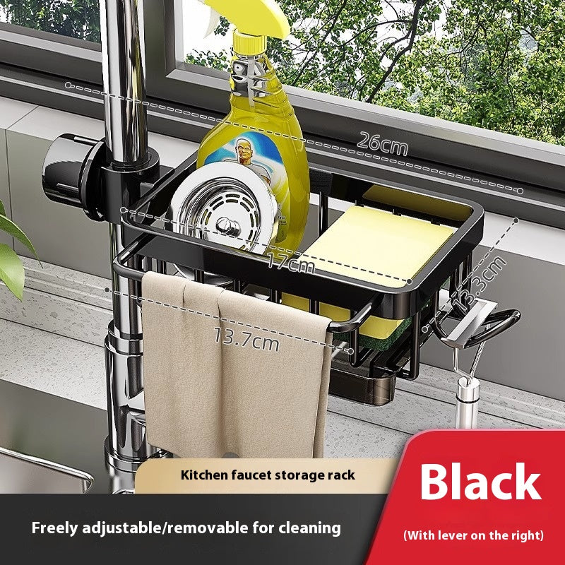 Kitchen Sink Storage Basket for Clean, Clutter-Free Counters