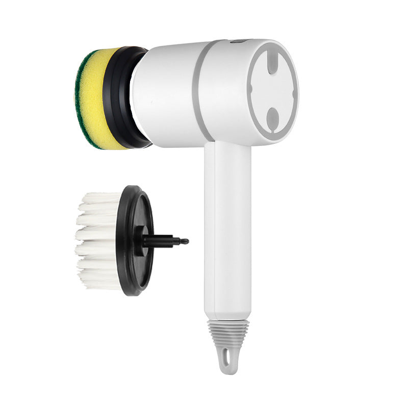 Electric Cleaning Brush for Easy Kitchen and Bathroom Scrubbing
