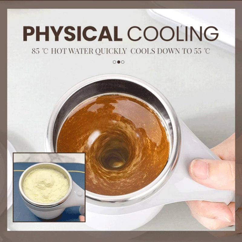 Automatic Mixing Cup for Coffee, Milkshakes, and More