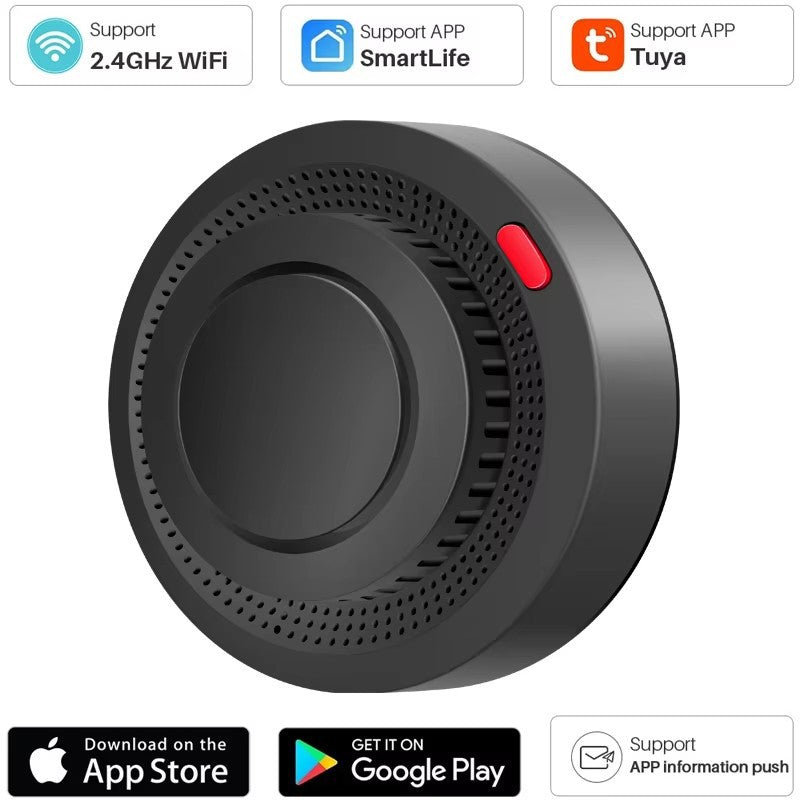Wireless Smoke Detector for Easy Home Protection