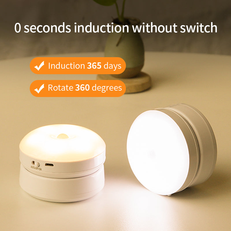 Hands-Free Motion Sensor Light for Dark Spaces