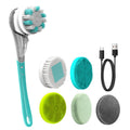 6-in-1 Electric Bath Brush for Full-Body Cleansing