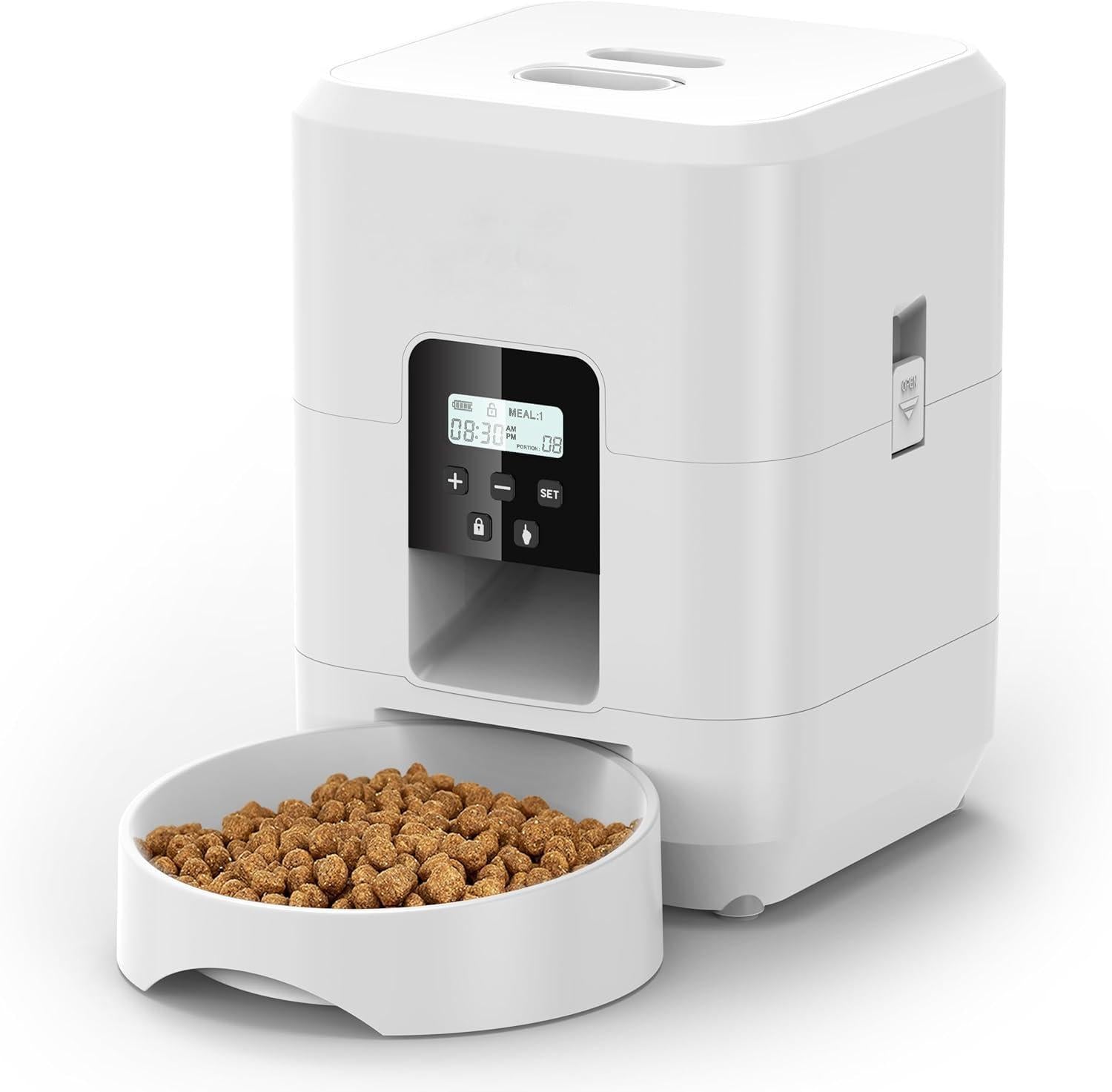 Smart Automatic Pet Feeder for Easy Scheduled Feeding