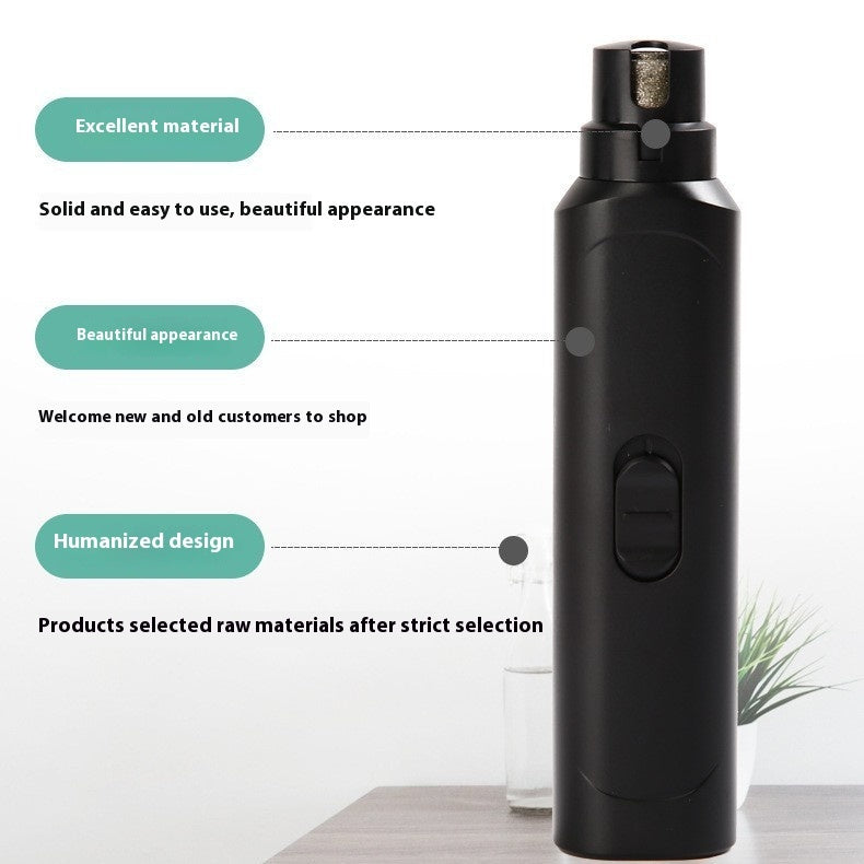 Electric Pet Nail Trimmer for Smooth, Stress-Free Care