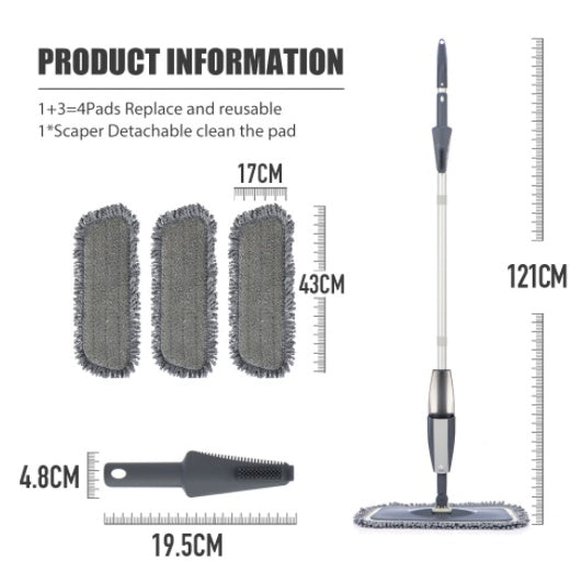 Magic Spray Mop for Hassle-Free Home Floor Cleaning