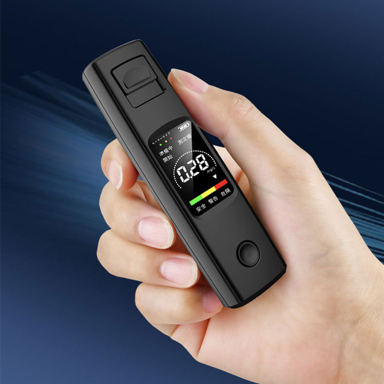 Handheld Breathalyzer for Quick Alcohol Level Checks