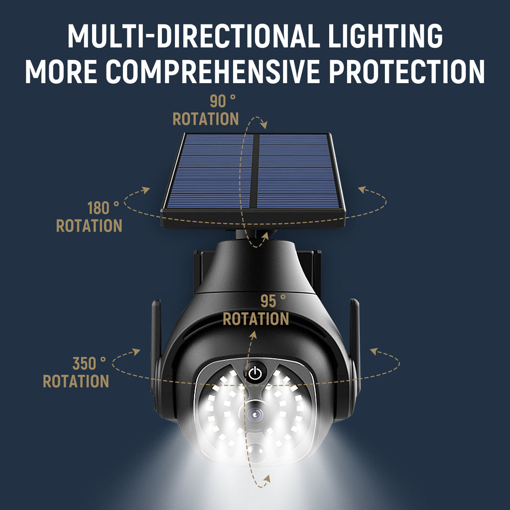 Outdoor Solar Wall Lights with Motion Sensing
