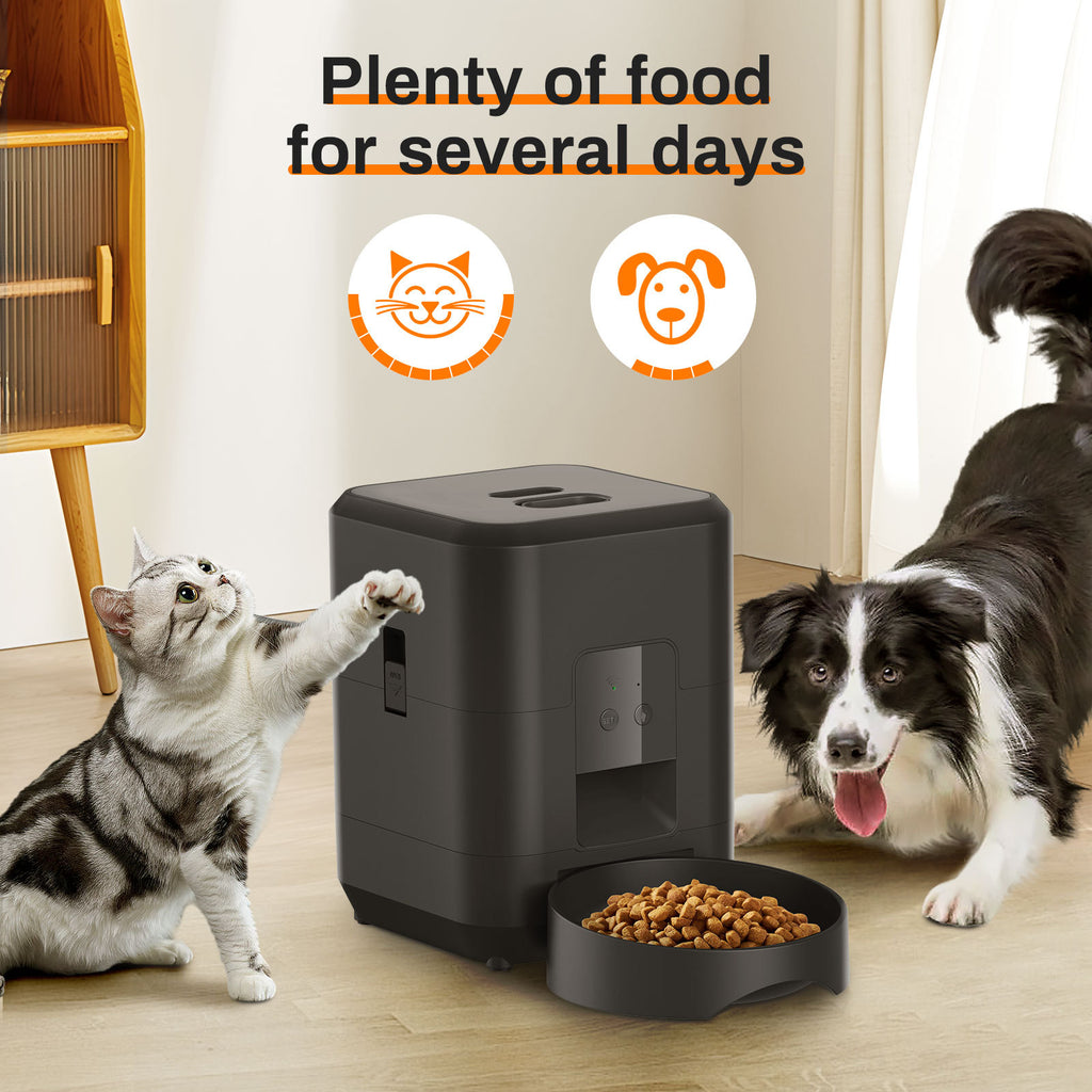 Smart Automatic Pet Feeder for Easy Scheduled Feeding