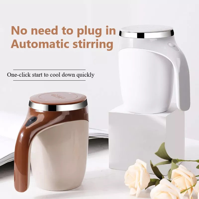 Automatic Mixing Cup for Coffee, Milkshakes, and More