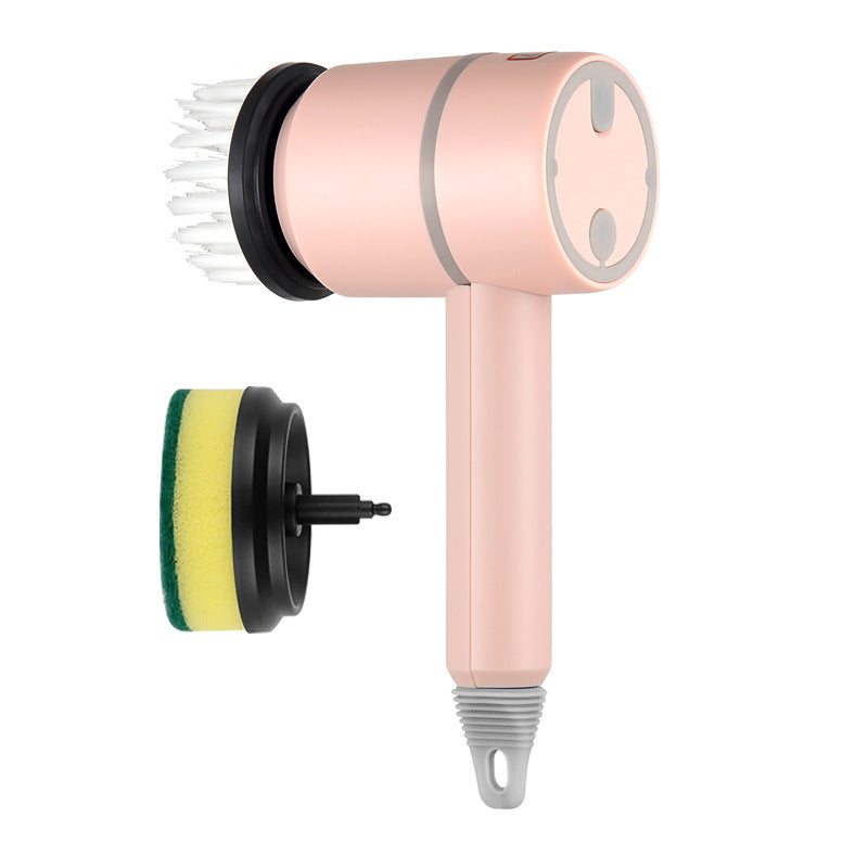 Electric Cleaning Brush for Easy Kitchen and Bathroom Scrubbing