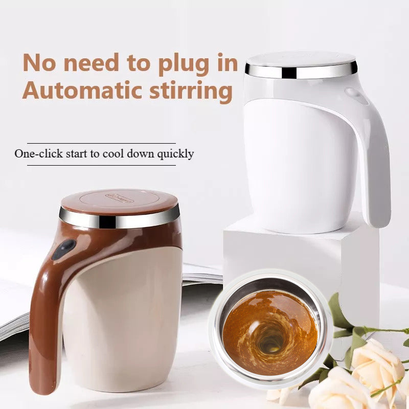 Automatic Mixing Cup for Coffee, Milkshakes, and More