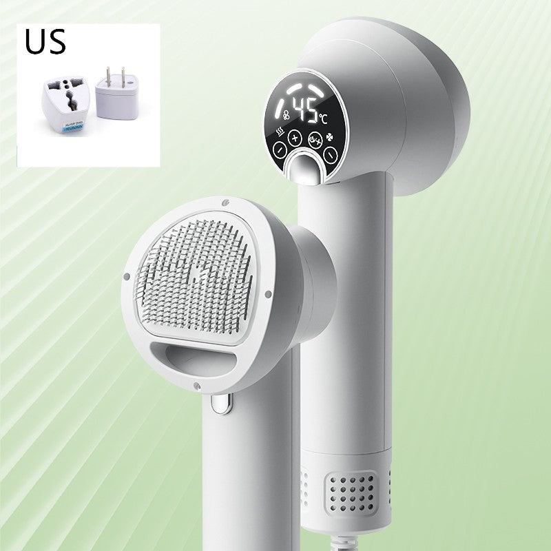 Smart Pet Hair Dryer and Comb for Easy Grooming