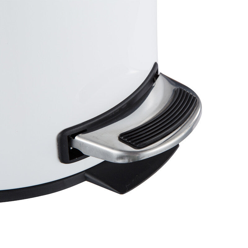Stainless Steel Foot Pedal Trash Can for Easy Cleanup