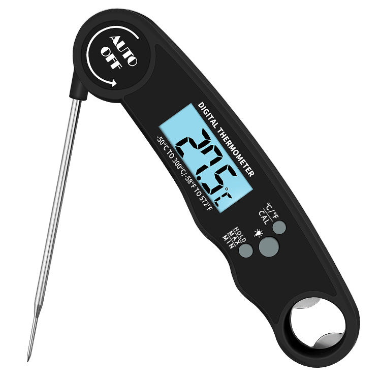 Foldable Electronic Thermometer for Safe, Delicious Meals