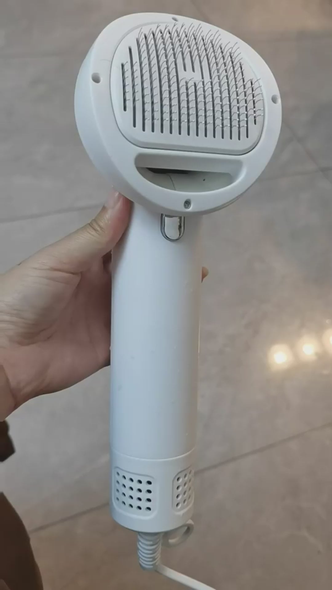 Smart Pet Hair Dryer and Comb for Easy Grooming