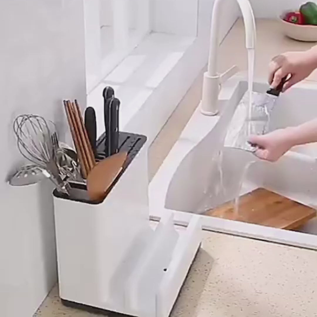 Kitchen Storage Holder for Clean, Clutter-Free Counters